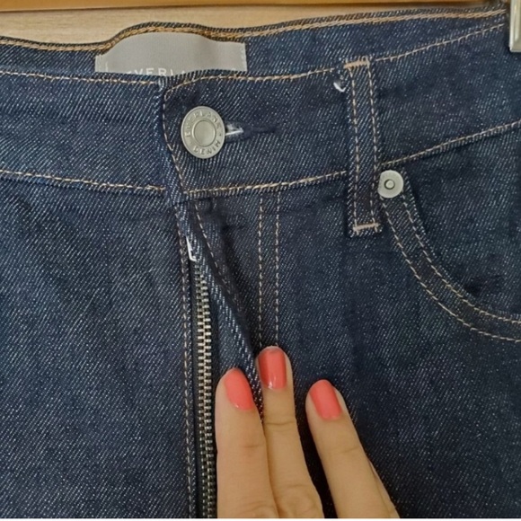 Everlane Ankle Dark Blue Jeans Dark Indigo denim skinny - Picture 8 of 12
